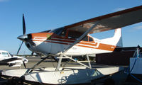 N1931Q @ FAI - Cessna 185F of Bettles Air at Fairbanks West ramp - by Terry Fletcher