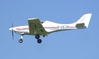 G-CEJY @ EGBK - Dynamic WT9 landing at Sywell