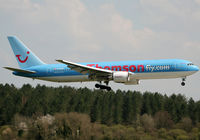 G-OBYF @ LFBT - Landing rwy 20... - by Shunn311