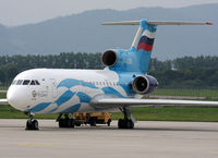RA-42365 @ LOWG - Parked on apron.