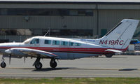 N419RC @ ANC - Cessna 402C at Anchorage - by Terry Fletcher