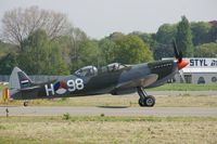 G-CCCA @ EBAW - Departing the 18 th Antwerp Stampe fly in for a visit to Lelystad with G-BUOS.G-CCCA ended there on his belly for the returnflight. - by Robert Roggeman