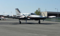 N5967M @ MRI - Cessna 421 on Merrill Field Ramp - by Terry Fletcher