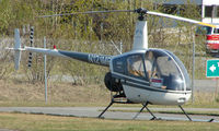 N121MR @ MRI - Robinson R22 at Merrill Field - by Terry Fletcher