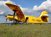 HA-MBB @ LHOY - Ready for another round spraying job.