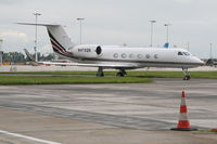 N472QS @ EBBR - parked on General Aviation apron (Abelag) - by Daniel Vanderauwera