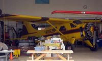 N111EB @ LHD - Wolf Trail Lodge DHC2 Beaver , sadly , at the back of the maintenance hangar at Lake Hood - by Terry Fletcher