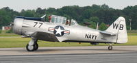 N3931R @ DAN - North American AT-6 in Danville Va. - by Richard T Davis