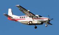 N25JA @ ANC - Grant Aviation Cessna Caeavan on approach to Anchorage Int