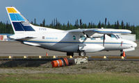 C-FKIO @ FAI - Transwest Air Mu2 at Fairbanks int - by Terry Fletcher
