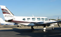 N124WA @ FAI - piper Pa-31-350 of Bettles Air on Fairbanks West Ramp - by Terry Fletcher