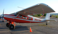 N6478V @ FAI - Helio H-295 of Wright Air services on Fairbanks East ramp - by Terry Fletcher