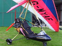 G-MYAF @ REDLANDS - is not pink is light red :) - by Victor