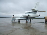 XA-SIM @ CYYR - Parked At Irving F B O . Goose Airport NL - by Frank Bailey