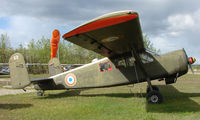 N530MH @ AK28 - 1957 Broussard still sits on an apron at Chena Marina in Fairbanks - by Terry Fletcher