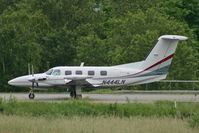 N444LN @ LFSB - PA-42 Cheyenne III taxi on bravo - by runway16