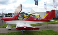 SP-ICE @ EGTB - Aircraft on static display at AeroExpo 2008 at Wycombe Air Park , Booker , United Kingdom - by Terry Fletcher