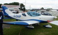 G-ZAAP @ EGTB - Aircraft on static display at AeroExpo 2008 at Wycombe Air Park , Booker , United Kingdom - by Terry Fletcher