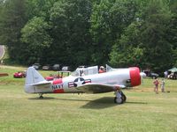 N6442D - SNJ @ Steele Field, Walnut Cove NC - by Tom Cooke