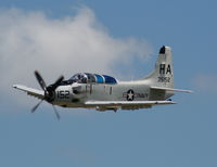 N65164 @ LAL - EA-1 Skyraider - by Florida Metal