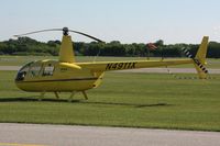 N4911X @ MIC - Crystal Airport Open House 2008, helicopter rides duty - by Timothy Aanerud