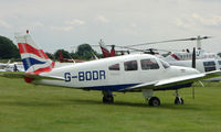 G-BODR @ EGTB - Resident aircraft parked  during  AeroExpo 2008 at Wycombe Air Park , Booker , United Kingdom