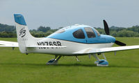 N376SR @ EGTB - Visitor  during  AeroExpo 2008 at Wycombe Air Park , Booker , United Kingdom