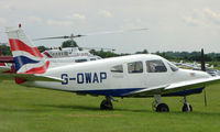 G-OWAP @ EGTB - Resident aircraft parked  during  AeroExpo 2008 at Wycombe Air Park , Booker , United Kingdom - by Terry Fletcher