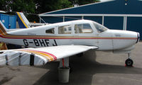 G-BHFJ @ EGTB - Resident aircraft parked  during  AeroExpo 2008 at Wycombe Air Park , Booker , United Kingdom - by Terry Fletcher