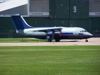 N291UE @ YSU - Engine work with Atlantic turbines
