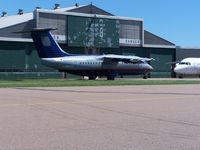 N183US @ YSU - Engine work with Atlantic turbines - by Richard Garnett