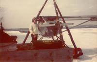 N71771 - N71771 being repaired after ice damage - by Don Morse