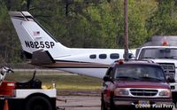 N825SP @ ILM - Relegated to the crowded holding parking area - by Paul Perry