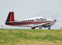 N9348M @ KAPA - Takeoff from 17L. Pikes Peak in the background. - by Bluedharma