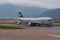 B-HUA @ VHHH - Cathay Pacific - by Michel Teiten ( www.mablehome.com )