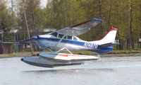 N7487Q @ LHD - Cessna 206 at Lake Hood - by Terry Fletcher