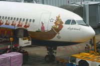 HS-TEK @ VHHH - Thai Airways named Srichulalak - by Michel Teiten ( www.mablehome.com )