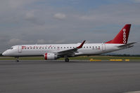 HB-JQE @ VIE - Fly Baboo Embraer 190 - by Yakfreak - VAP