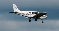 N5347M @ S50 - landing at S50 - by Wolf Kotenberg