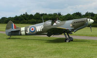 G-CCZP @ EGTB - This Spitfire MK26 also waers Serial JF343 and was a visitor to Wycombe Air Park