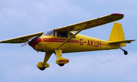 G-AKUH @ EGTB - 1946 Luscombe 8E - Visitor  during  AeroExpo 2008 at Wycombe Air Park , Booker , United Kingdom - by Terry Fletcher
