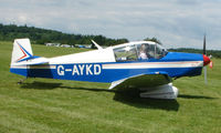 G-AYKD @ EGTB - Visitor  during  AeroExpo 2008 at Wycombe Air Park , Booker , United Kingdom