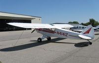 N4141Z @ KAXN - A nice Super Cub on the ramp. - by Kreg Anderson