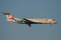 OE-LVJ @ VIE - Austrian Arrows Fokker 100