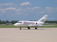 N961AA @ KDPA - Falcon 20 Freighter - by Tom Cooke