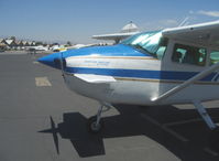 N97661 @ SZP - 1979 Cessna 182Q SKYLANE II, Continental (I) O-470-U modified with fuel injection, 260 Hp, SE/STOL forward canards mod. Note: This aircraft is NOT a Wren 460. - by Doug Robertson