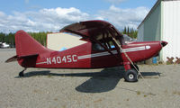 N4045C @ IYS - 1949 Stinson 108-3 at Wasilla AK - by Terry Fletcher