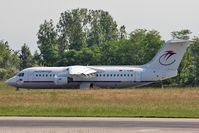 D-AEWB @ LFSB - Eurowings taxi on bravo - by runway16