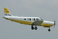 HB-PNX @ LFSB - Piper PA-32R-301T Saratoga Flyer Club landing rwy 34 - by runway16