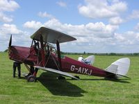 G-AIXJ @ EGWN - Tiger Moth